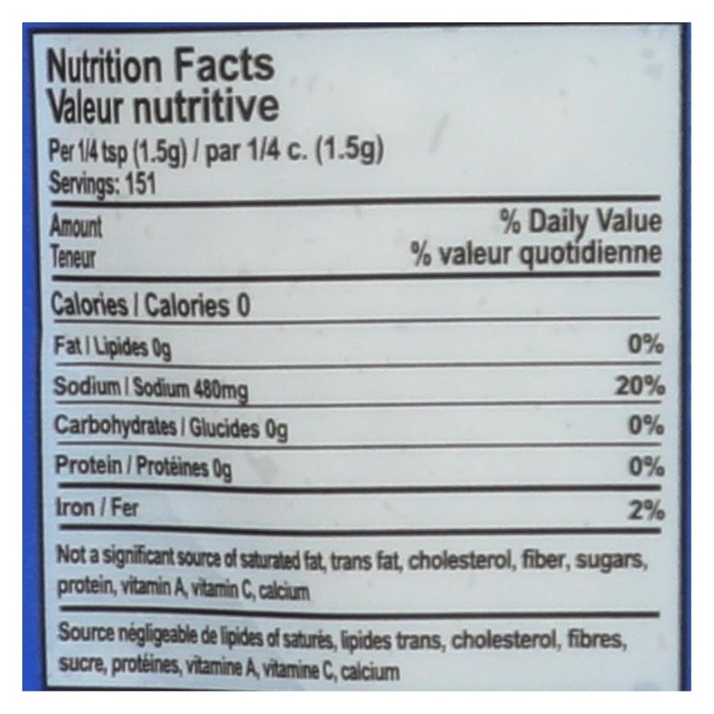 Celtic Sea Salt Light Grey Pouch 8.0 OZ (Pack of