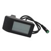 Electric Bike LCD Display Meter Waterproof 5pin Connector Bike Conversion