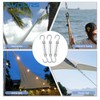 Hook & Hook Turnbuckles Twours 304 Stainless Steel Heavy Duty