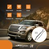 maXpeedingrods 2pcs Rear Door Weatherstrip Seal Left & Right for