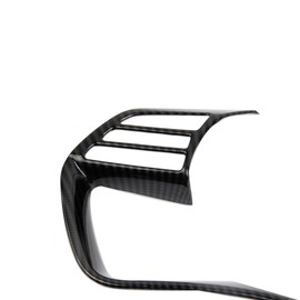 Korlot Carbon Fiber Style Interior Steering Wheel Cover Trim for 2020-2024 Hyundai Sonata for 2023-2024 Palisade