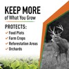 Messina Wildlife STW-039 39-Inch by 3/8-Inch Deer Repellent White Fiberglass