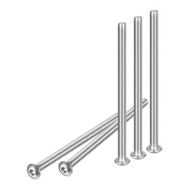 DTGN M4-0.7 x 70 mm Allen Screws with Pan Head - Pack of 20 - Suitable for Machines - 304 Stainless Steel 18/8 - Full Thread Fasteners