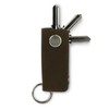 GARZINI Leather Key Organiser, Car Key Ring with Key Ring,