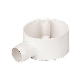 20MM White Pvc Conduit Stop End Terminal Box