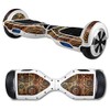 MightySkins Carbon Fiber Skin for Self Balancing Mini Scooter Hover