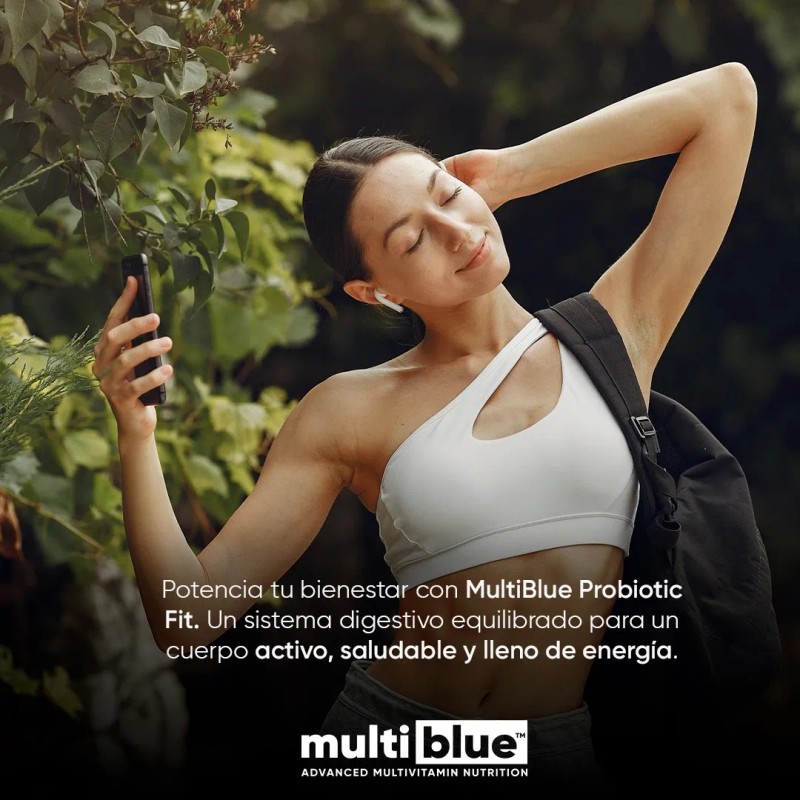 Multiblue - Probioticos Prebioticos Y Vitamina D3 - Pack X2