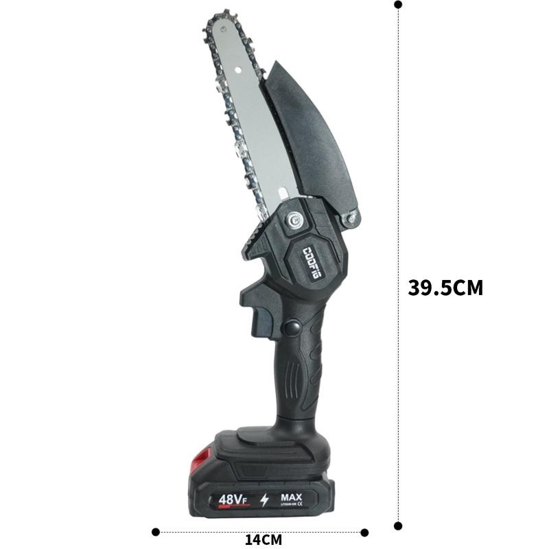 Mini Chainsaw - Brushless Motor 1000W, Electric Chainsaw Cordless with