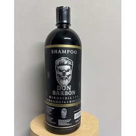 Don Barbon, Shampoo, Con Bergamota y Biotina 1 L