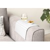 Bamboo Sofa Arm Tray Table- Anti-Slip, Flexible Table for All