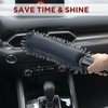 TAKAVU Car Duster Interior - Double-Sided Microfiber with Comfort Handle