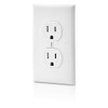 Leviton 15 Amp 125 Volt Tamper Resistant Duplex Receptacle, 10