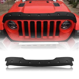 Hood Shields Hood Protector Bugflector Stone Guards Compatible with Wrangler JL 2018-2023 & 2020-2023 Gladiator