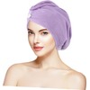 DOITOOL Toalla para Secar el Cabello de Microfibra, Secado Rápido