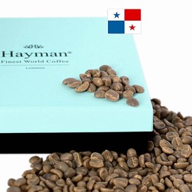Hayman, 100% Panama Geisha Coffee, Green Coffee Beans To Roast With Roasting Machine, 12oz | Unroasted Panamanian Gesha Beans