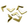 Pack of 40 Metal Book Corners / Book Fittings 16