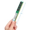 Motoeagle 4GB Kit (2GBX2) 2RX8 PC2-5300U-555,2GB DDR2 667 Udimm Memory,DDR2