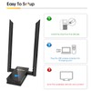 WiFi Adapter For Big Room, 1200Mbps Usb Wireless Network Adapter