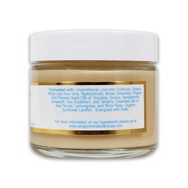 Simply Divine Botanicals On A Clear Day - All-Natural and Organic Blemish Banishing Sandalwood Moisturizer for Acne-Prone Combination Skin, 2 oz