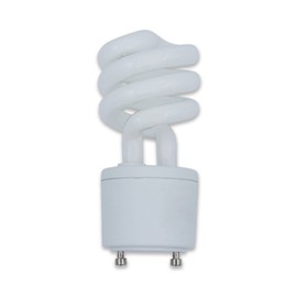 GU24 13W CFL Self Ballasted Lamp Bulb Replacement for Panasonic MLS13GU35 Light Bulb by Technical Precision - GU24 Base 2 Prong Light Bulbs Twist Lock - 3500K - 10000 Hours - 120V 60Hz - 1 Pack