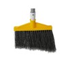 Rubbermaid 6385GRA Angled Broom, Gray Poly Bristles, 48-7/8-Inch Aluminum Handle