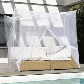 Outdoor space – large mosquito net for double beds, 200 x 220 x 200 cm