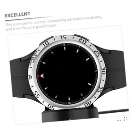Mipcase Fashionable Metal Bezel Ring for Lightweight Easy to Install Wrist Watch Protector Craftsmanship Comfortable Fit Watch Accessory