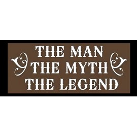 "Handmade" THE MAN THE MYTH THE LEGEND Father Dad Grandpa Pappi family Pop awesome MAGNET