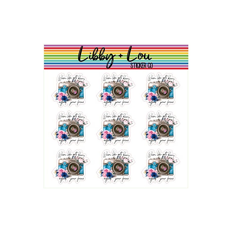 Adjust Your Focus Planner Sticker | Libby and Lou Sticker