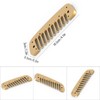 Aluminum Alloy Blues Comb Harmonica Part for Hohner Golden Melody