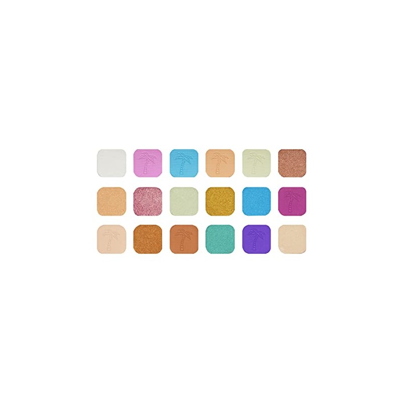 Makeup Revolution, Forever Flawless, Paleta de Sombras de Ojos, Desert