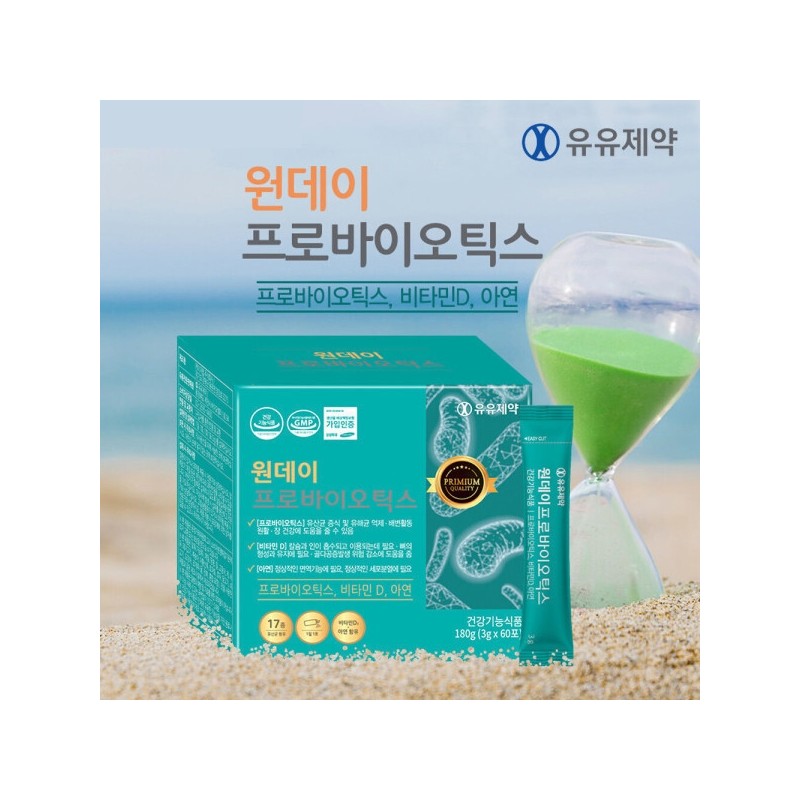 One Day Probiotics Post Live Lactic Acid Bacteria 60 Packets