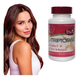 L-triptofano 60 Cáps De 500 Mg Keep Natural Sabor Sin Sabor                                                                                           