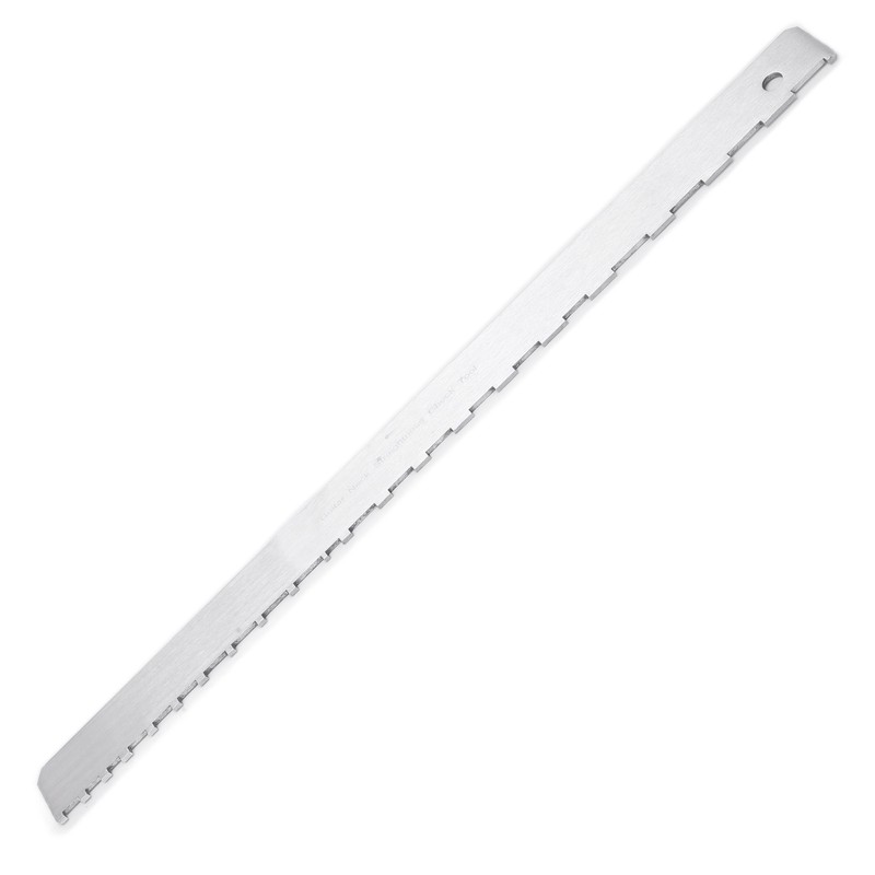 Guitar Neck Notched Ruler Aluminum Music Instrument Accessories for Electric