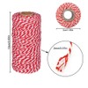 Cotton Bakers Twine, Red and White String Twine Rope Butchers