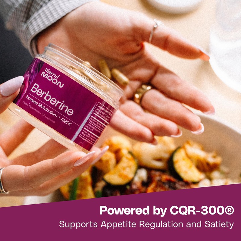 Mineral Moon Body Composition Berberine Supplement with Cissus Quadrangularis &