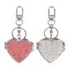 KINCHYGO, 2 Pack Mini Pocket Mirror Keychains Metal Compact Mirrors