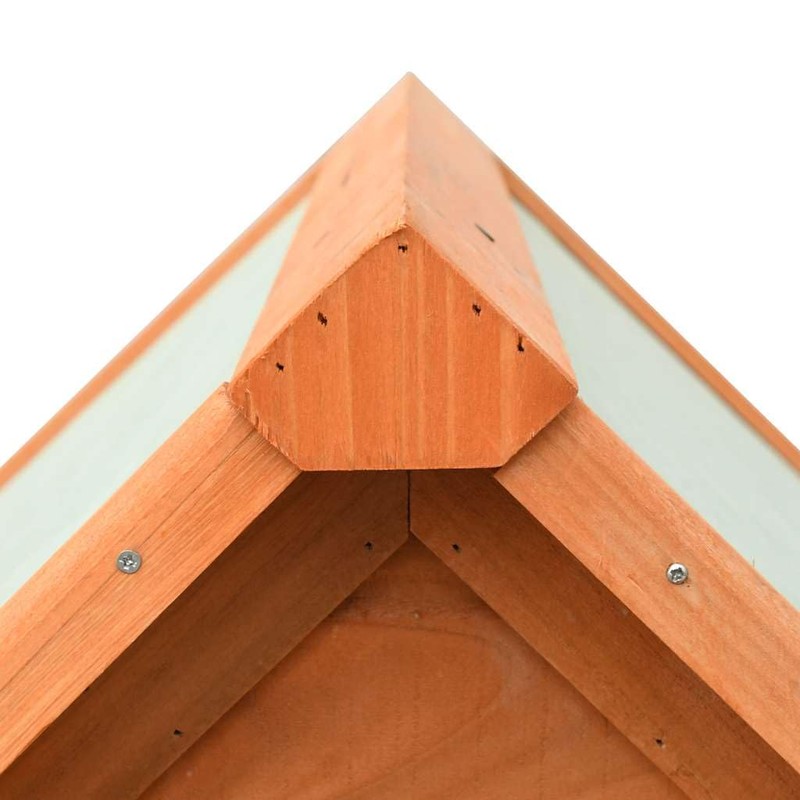 vidaXL Dog House - Solid Pine & Fir Wood Construction