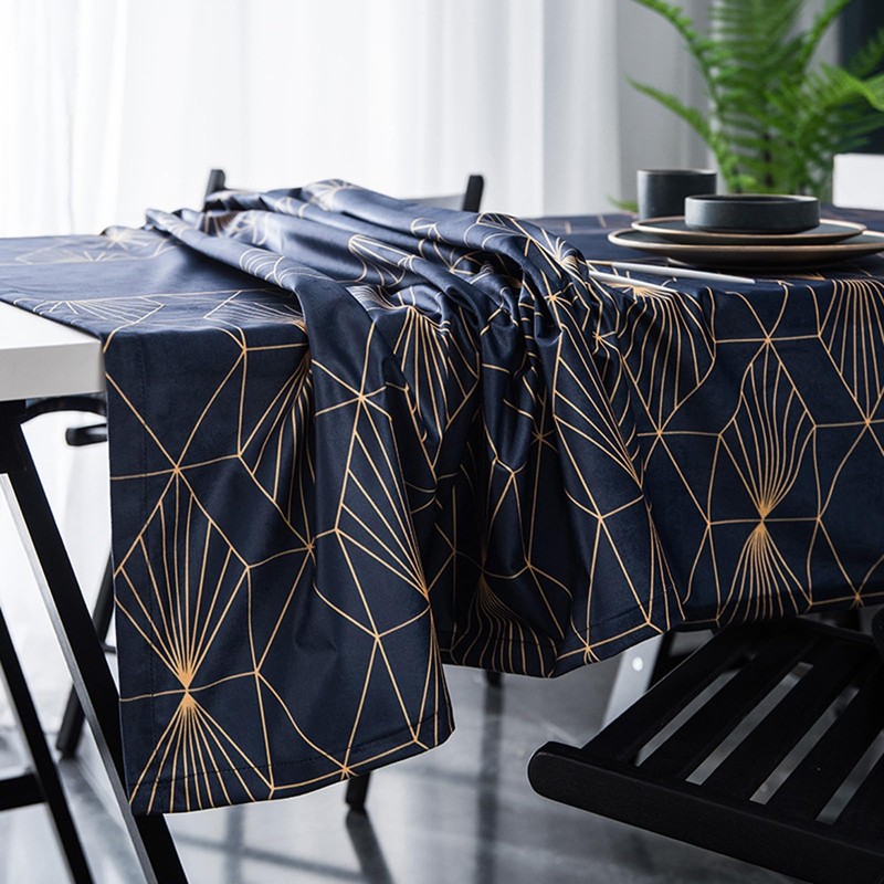Coffee Table Cloths, Navy Blue Table Cloths Summer Tablecloths 55