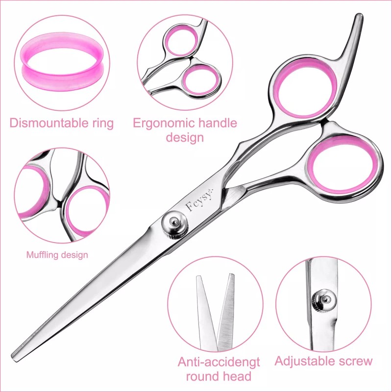 Fcysy Set De Tijeras Para Cortar El Pelo, Fcysy Hair