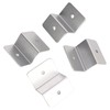 4 Sets Solar Panel Z Bracket Aluminium Alloy Installation Accessory