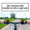 Paliston Bike Bell Bicycle Bell Crisp Sound for Adults Kids