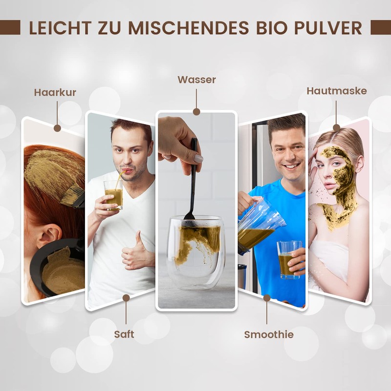 Organic Haritaki Powder 500 g - Vegan Haritaki Ayurveda Powder