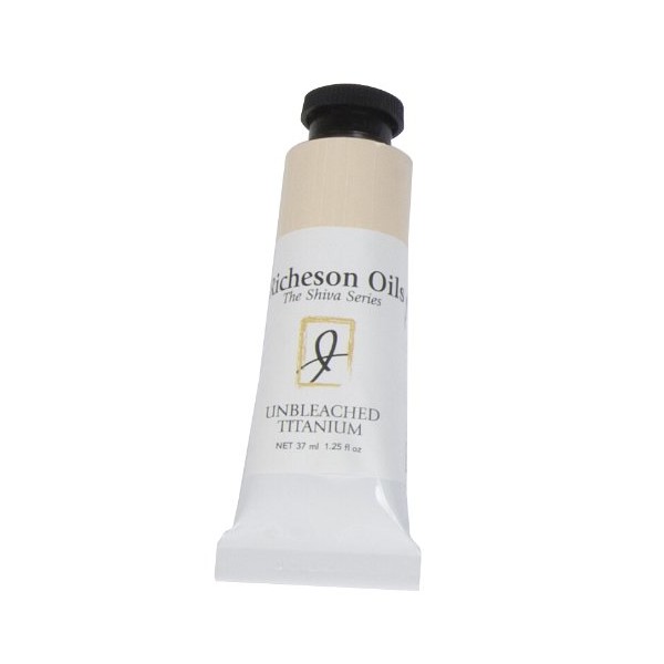 Jack Richeson 120022 37-Ml Artist Oil Colors, Unbleached Titanium