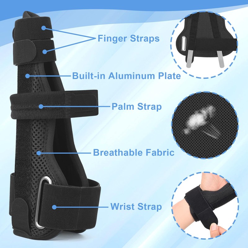 Apasiri Pinky Finger Splint, 4th or 5th Fingers Splint for