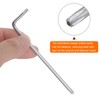 sourcing map 4pcs T15 Tamper Proof Torx Star Key Bit