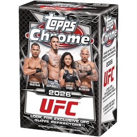 2026 Topps Chrome Ufc - Sellado de Fábrica - Caja de Valor