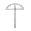 0-180 Degree Stainless Steel Protractor Goniometer Angle Finder Gauge with