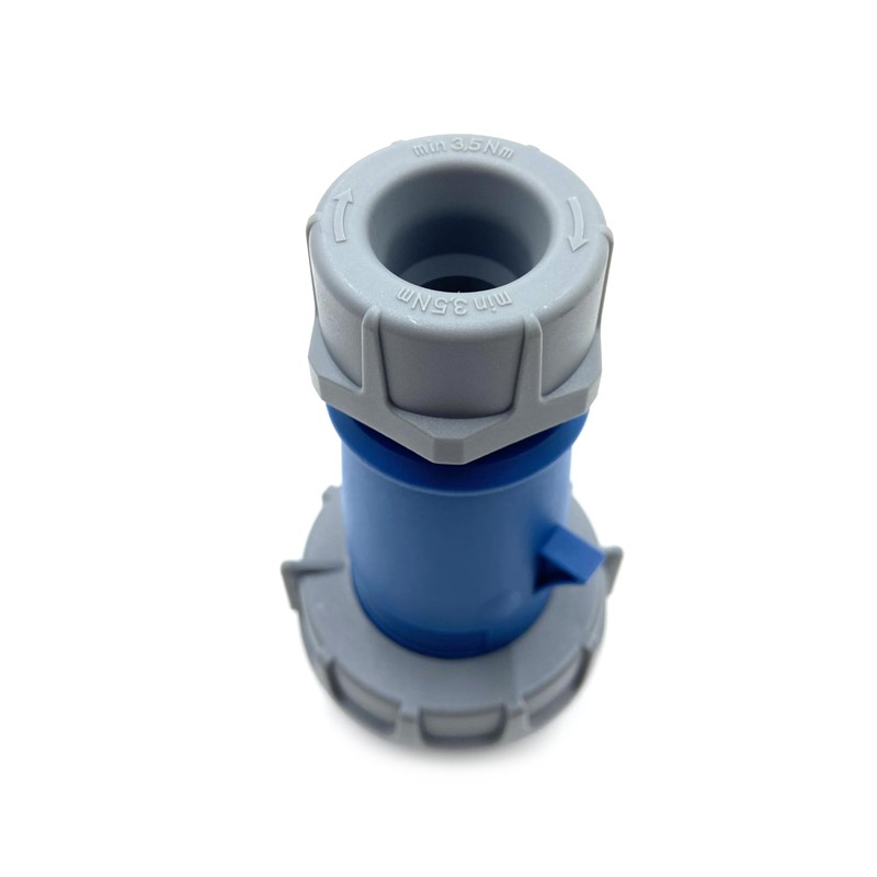 CEE Waterproof Industrial Connector Male Plug 3Pin 16A 220-250V 2P+E