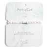 Scout Curated Wears - Pearl Affirmation Bracelet - Luck/Silver